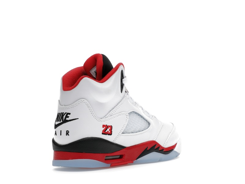 Jordan 5 Retro Fire Red Black Tongue (2025) (GS)