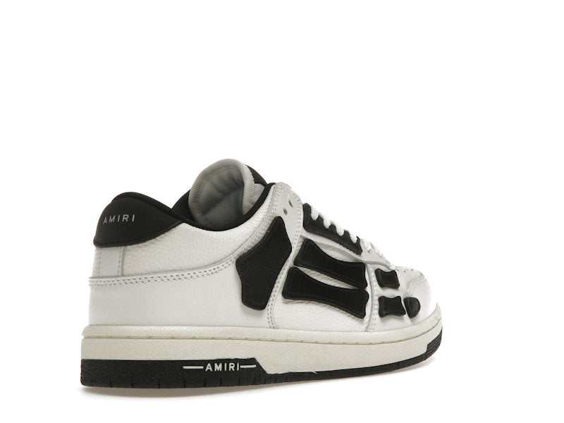 AMIRI Skel Top Low White Black White