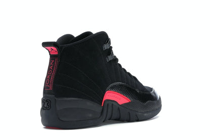 Jordan 12 Retro Black Rush Pink (GS)