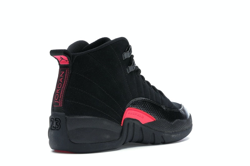 Jordan 12 Retro Black Rush Pink (GS)