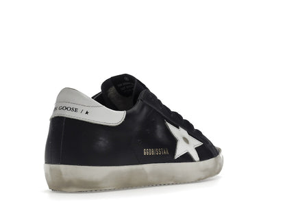 Golden Goose Super-Star Black White Leather (Women's)