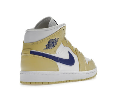Jordan 1 Mid Lemon Wash Lapis (Women's)