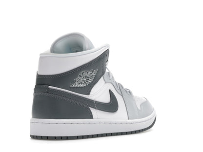 Jordan 1 Mid White Smoke Grey (Women's)