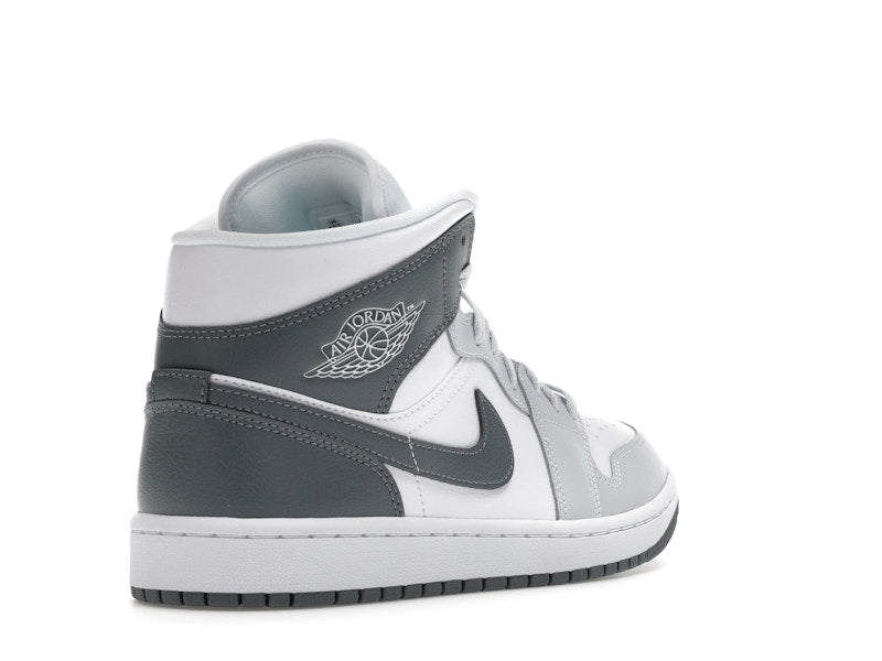 Jordan 1 Mid White Smoke Grey (Women's)