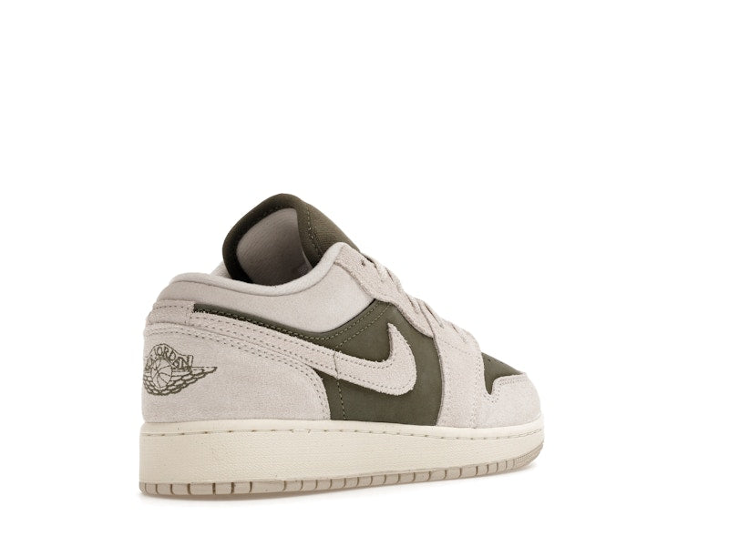Jordan 1 Low SE Medium Olive Sail (GS)