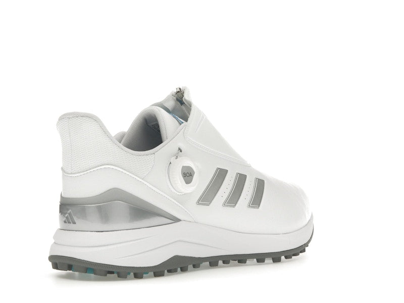 adidas Solarmotion BOA 24 Spikeless Golf Cloud White Silver Metallic Blue Burst