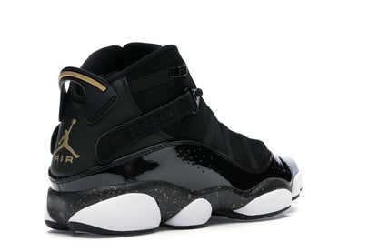 Jordan 6 Rings Black Metallic Gold White