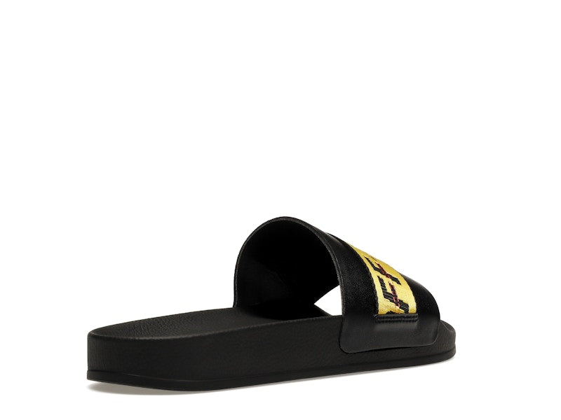 OFF-WHITE Industrial Belt Slides Black Yellow