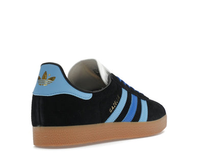 adidas Gazelle Black Light Blue (Women's)