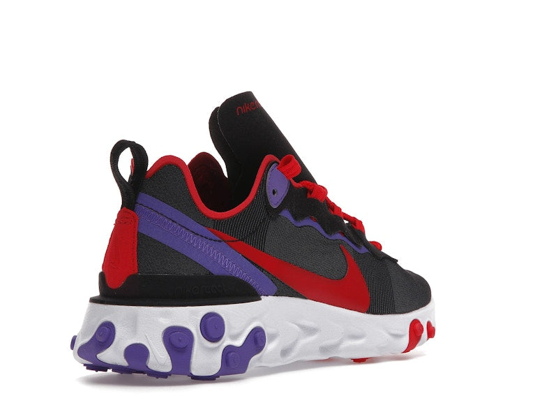 Nike React Element 55 Black University Red (Women's)