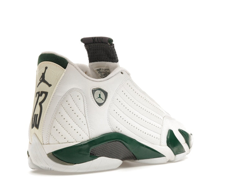 Jordan 14 Retro White Forest Green