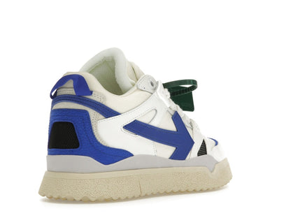 OFF-WHITE Sponge Mid Top White Blue