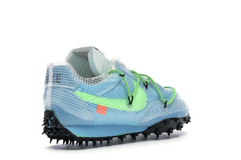 Nike Waffle Racer Off-White Vivid Sky (Women's)