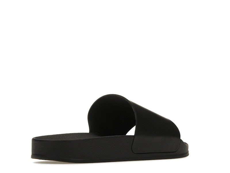 OFF-WHITE Pool Slides Black White (Women's) (SS22)