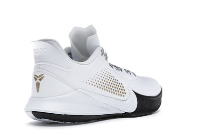 Nike Mamba Fury White Metallic Gold