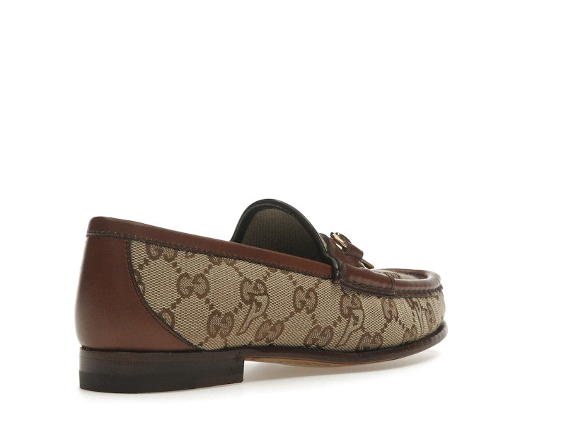 Palace x Gucci GG-P Canvas Horsebit P Charm Beige