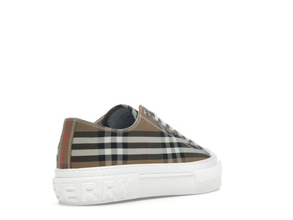 Burberry Low Top House Check Sneaker Taupe Brown (Women's)