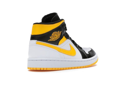 Jordan 1 Mid Laser Orange Black (Women's)
