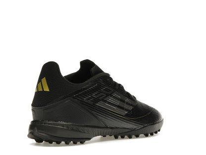 adidas F50 League Turf Core Black Iron Metallic Gold Metallic