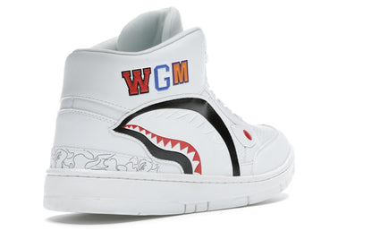A Bathing Ape Cloud Sta Shark White