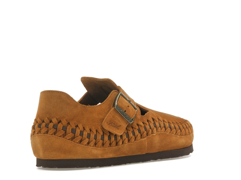 Birkenstock London Braided Shearling Kith Mink