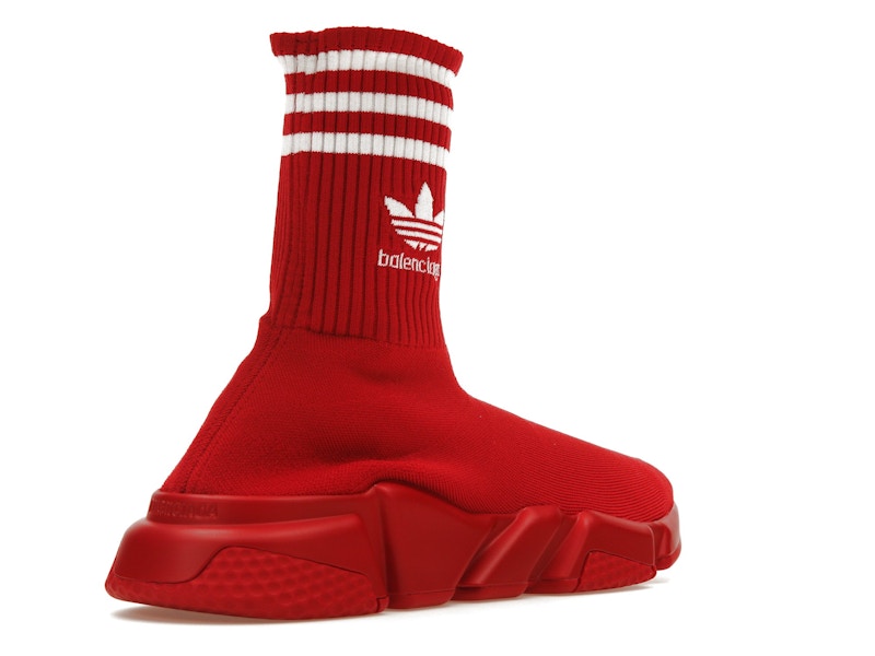 Balenciaga x adidas Speed Trainer Red White