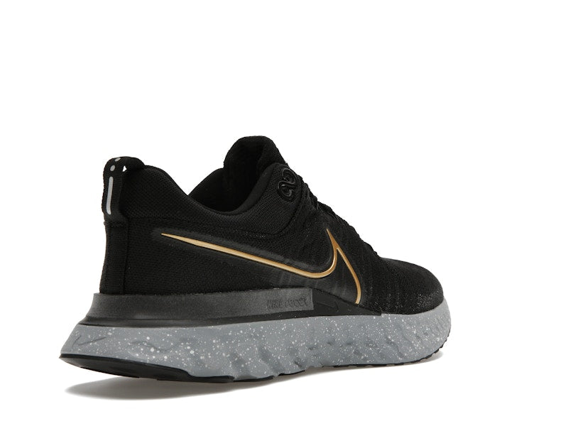 Nike React Infinity Run Flyknit 2 Black Gold