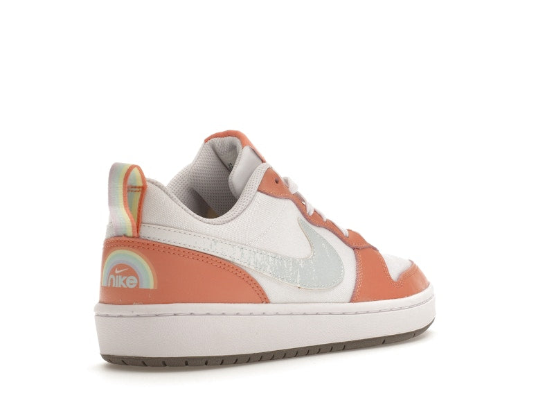 Nike Court Borough Low 2 SE White Light Madder Root (GS)