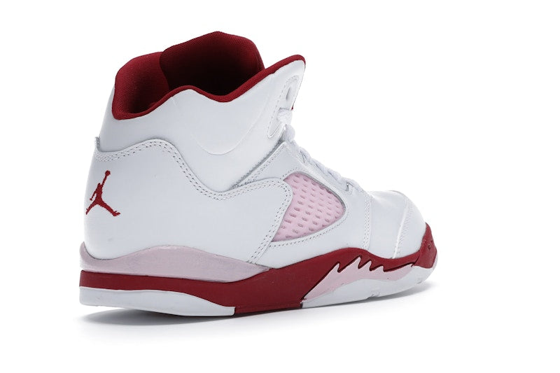 Jordan 5 Retro White Pink Red (PS)