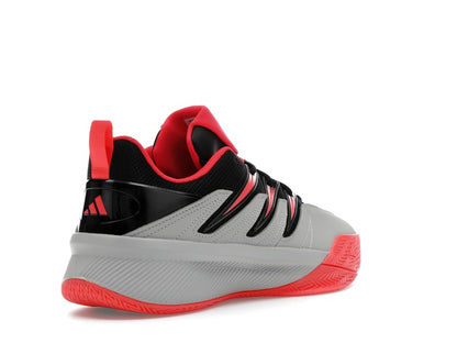 adidas Dame Certified 3 Core Black Lucid Red Grey Two