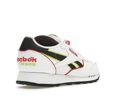 Reebok Classic Leather The Pump White Acid Yellow
