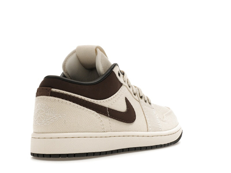 Jordan 1 Low Premium Pale Ivory Off Noir Baroque Brown