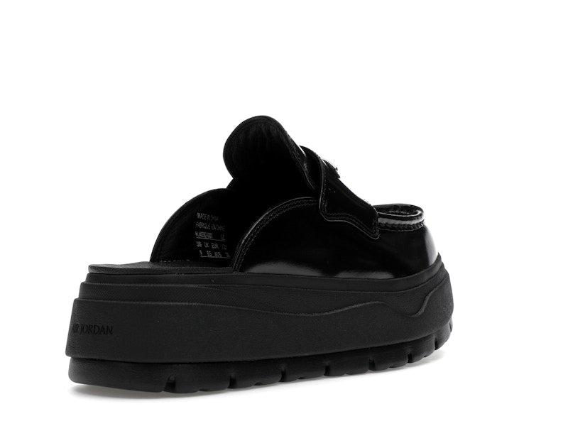 Jordan Mule Black Metallic Silver (Women's)