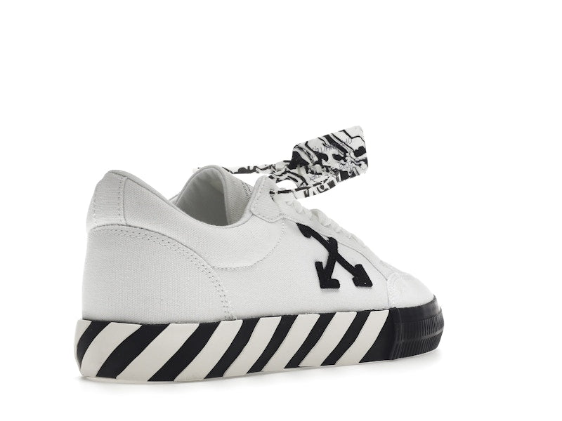 OFF-WHITE Vulcanized Low Canvas White Black
