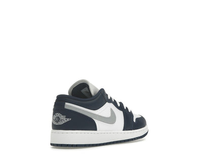 Jordan 1 Low Midnight Navy Wolf Grey (GS)