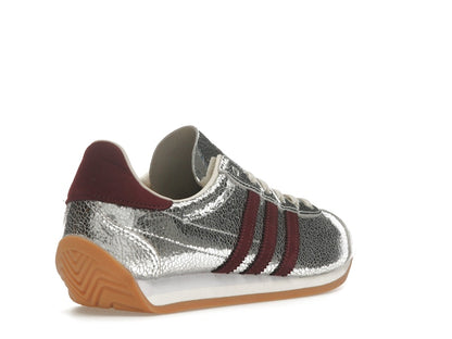 adidas Country OG Silver Metallic Maroon (Women's)