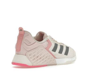 adidas Dropset 3 Chalk White Iron Metallic Semi Pink Spark (Women's)