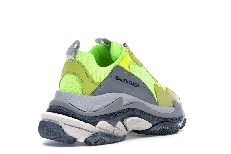 Balenciaga Triple S Neon Yellow (2018 Reissue)