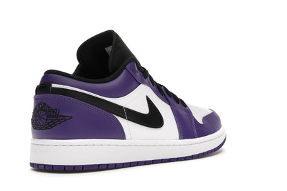 Jordan 1 Low Court Purple White