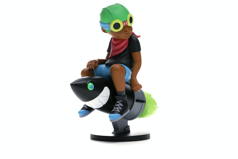 Hebru Brantley x Billionaire Boys Club x Bait Beyond The Beyond Fly Boy Figure 9 Inches Black/Multi