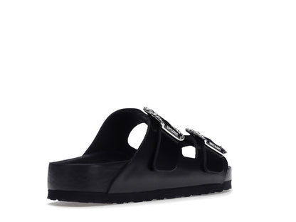 Birkenstock Arizona Manolo Blahnik Black