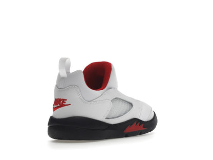 Jordan 5 Retro Little Flex White Black University Red (PS)