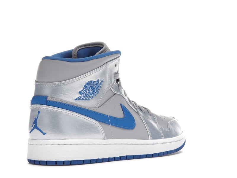 Jordan 1 Mid Wolf Grey Sport Blue