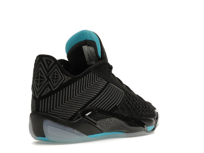 Jordan 38 Low Black Gamma Blue (Translucent Sole)
