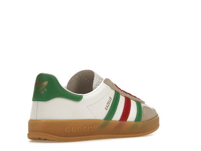 adidas x Gucci Gazelle White Green Red