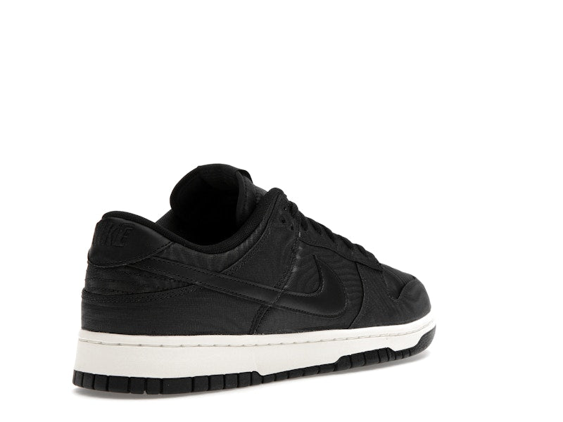 Nike Dunk Low Black Canvas