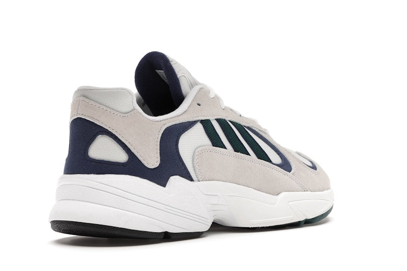 adidas Yung-1 White Noble Green Dark Blue