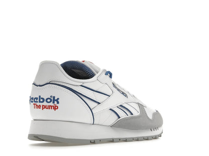 Reebok Classic Leather The Pump White Vector Blue