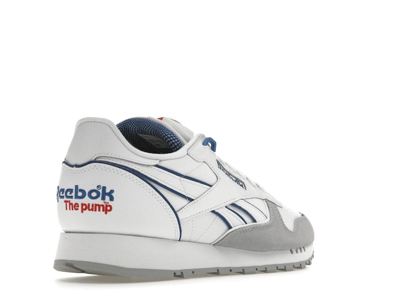 Reebok Classic Leather The Pump White Vector Blue