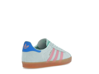 adidas Gazelle Clear Mint Bliss Pink Bright Blue (GS)